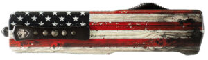 Templar Knife MZWUS121 3" OTF Dagger with Flag Handle