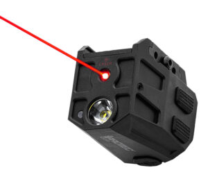 MYCRO Rail Mount Light with Red Laser - 300 Lumens