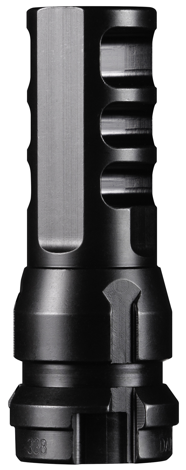 Dead Air KeyMo Muzzle Brake .338 Cal - Black Nitride