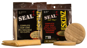 Seal 1 SS-12 Seal SKINZ Cleaning Patches/Cloths 270-30 Cal 1.75" Cotton