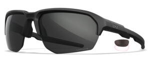 Wiley X Jakl Shooting Glasses Grey/Clear Lens