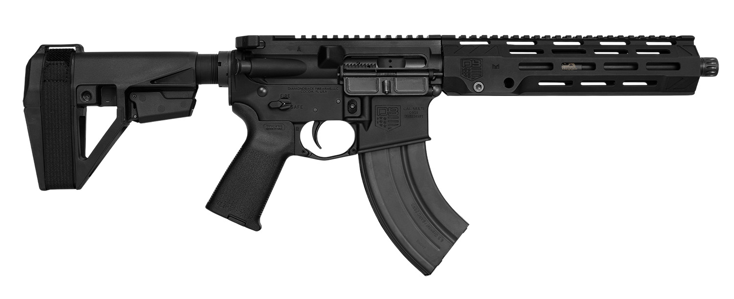 Diamondback DB15 .338 ARC 10.5" Semi-Auto Pistol