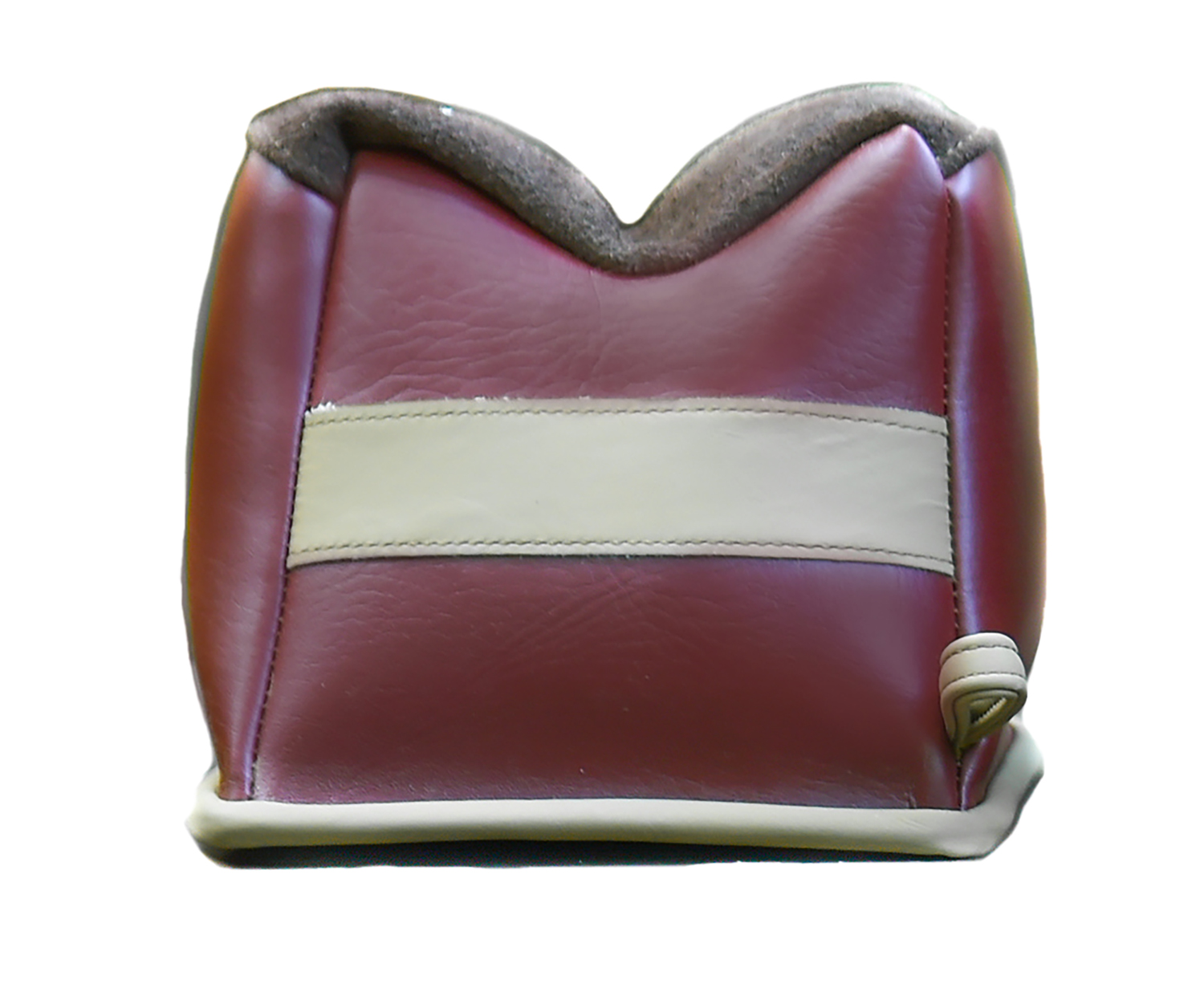 BenchMaster Medium Leather Rifle Bench Bag - Prefilled