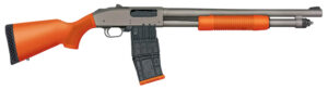 Mossberg 590M 12 Gauge Pump Shotgun - Orange Stock