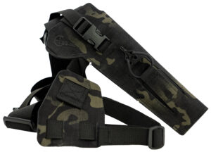 Cole-tac VW205 Varmint Wrangler Pistol Holder Chest Multi-Cam Black Left Hand