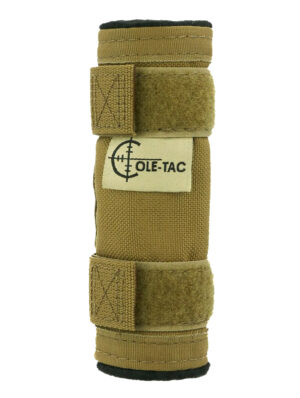Cole-Tac Baby Python 5-Inch Suppressor Cover - Coyote Brown