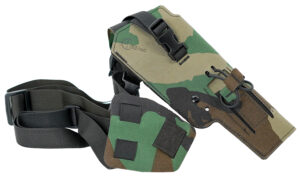 Cole-tac VW116 Varmint Wrangler Pistol Holder M81 Woodland Right Hand