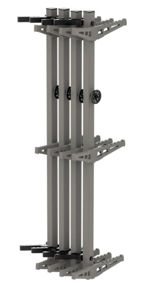 Novix NX-4PCDW Double-Step Climbing Sticks
