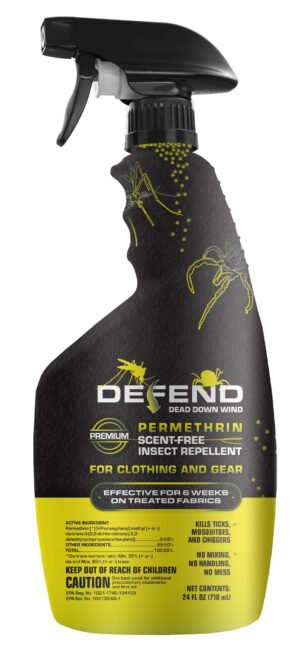 DEFEND 70009 PERMETHRIN CLOTHING SPRAY 24OZ