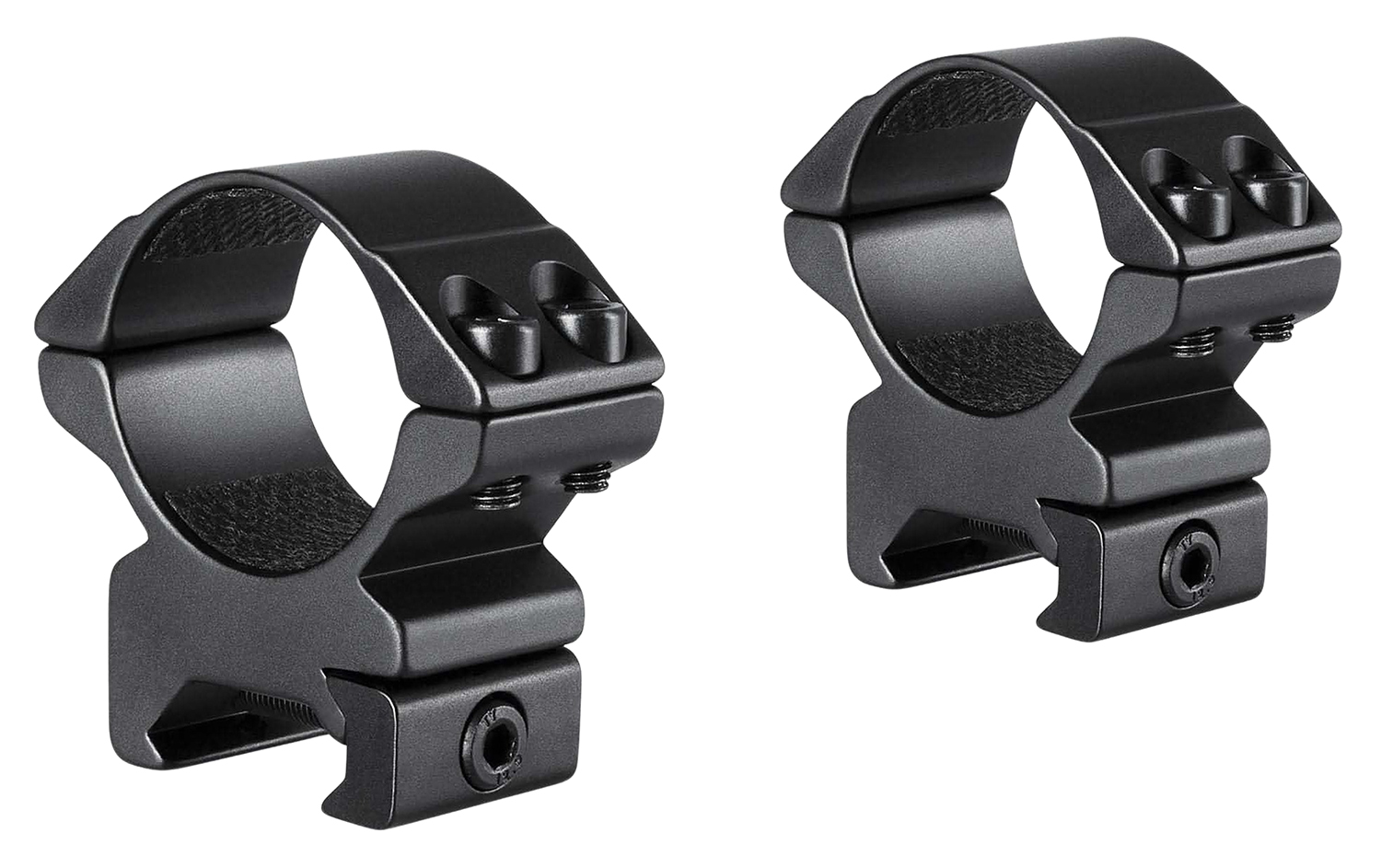 Hawke Sport Optics 22116 Match Mount Matte Black Anodized Aluminum 30mm Tube, Medium Weaver