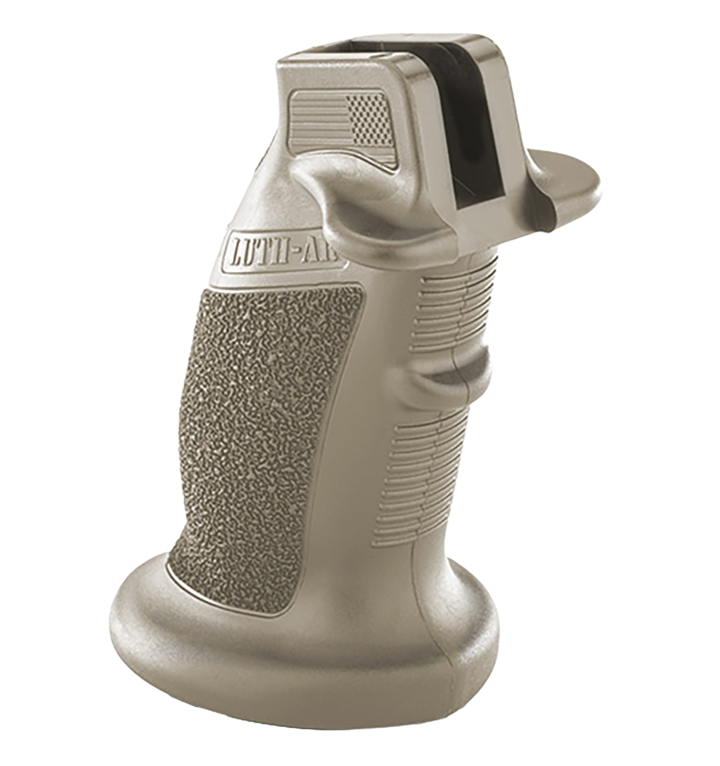 Luth-ar PG-WG-FDE Wing Pistol Grip Flat Dark Earth Thermoplastic Fits AR-15