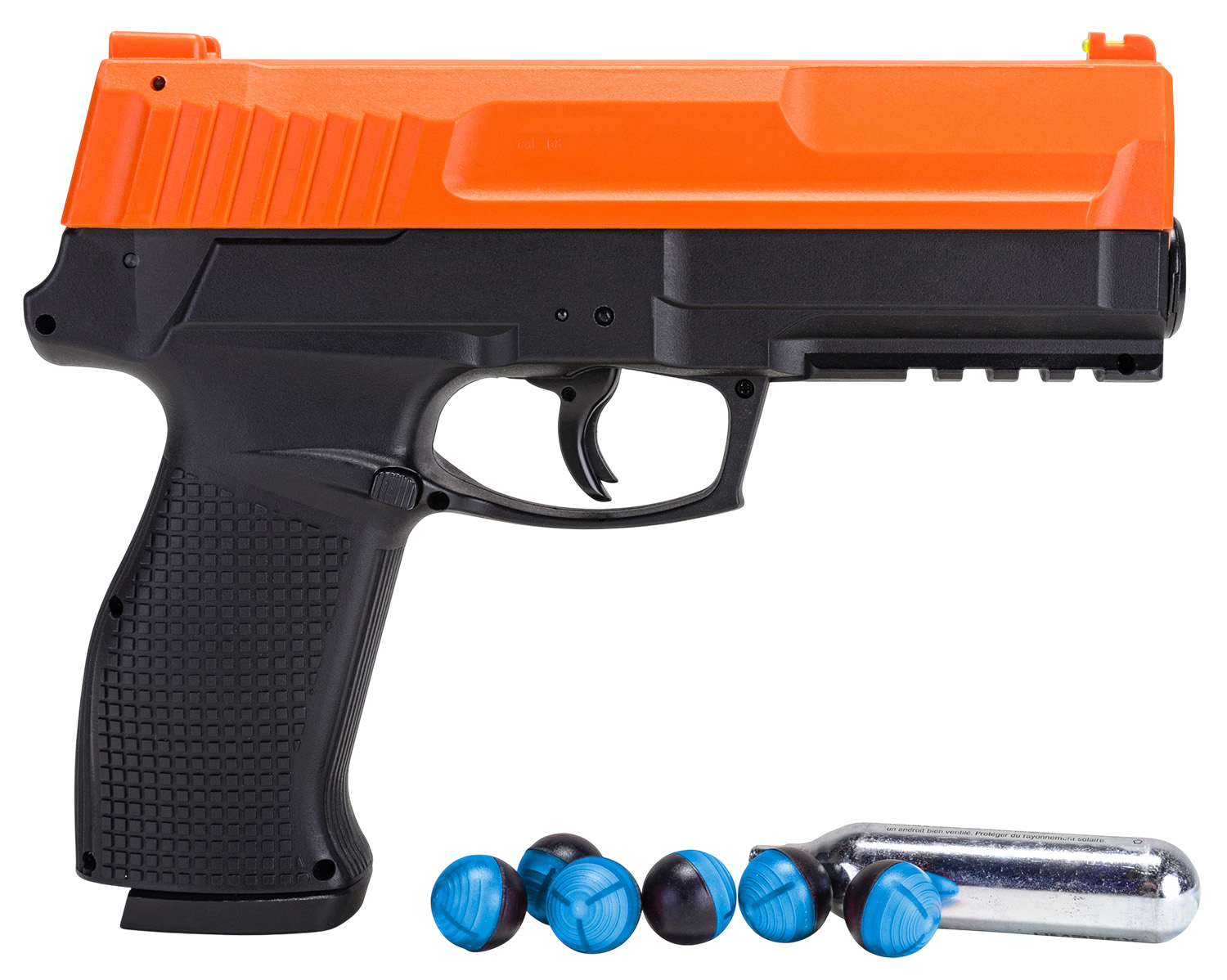 Umarex 2292330 P2P Secure Impact Defense Kit  CO2 68Cal 6rd 4.80"