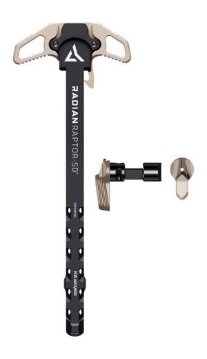 Radian Weapons R0940 Raptor SD 45/90 Charging Handle AR-15/M16 Flat Dark Earth Aluminum Ambidextrous