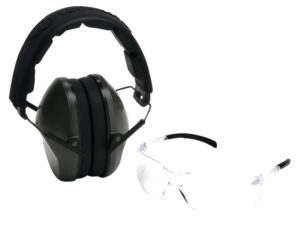 Pyramex VGCOMBO310 Earmuff & Glasses Combo Kit