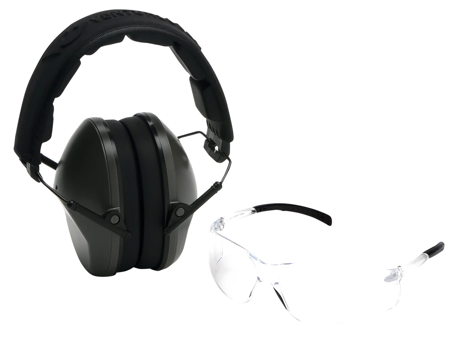 Pyramex VGCOMBO310 Earmuff & Glasses Combo Kit