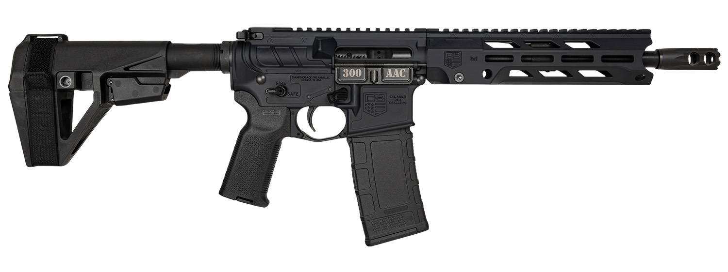 Diamondback DB15 300 Blackout AR Pistol - 10" Barrel