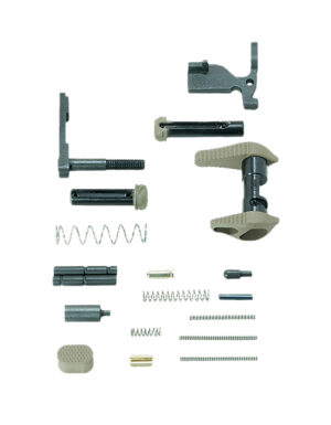Timber Creek Outdoors ARLPKFDE AR Lower Parts Kit Flat Dark Earth Aluminum