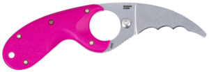 CRKT Bear Claw 2511T Fixed Blade Knife - Pink Handle