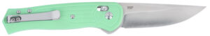 CRKT 7170B SERO  EDC 3.02" Folding Plain TiNi S35VN SS Blade, Aqua Textured GRN Handle