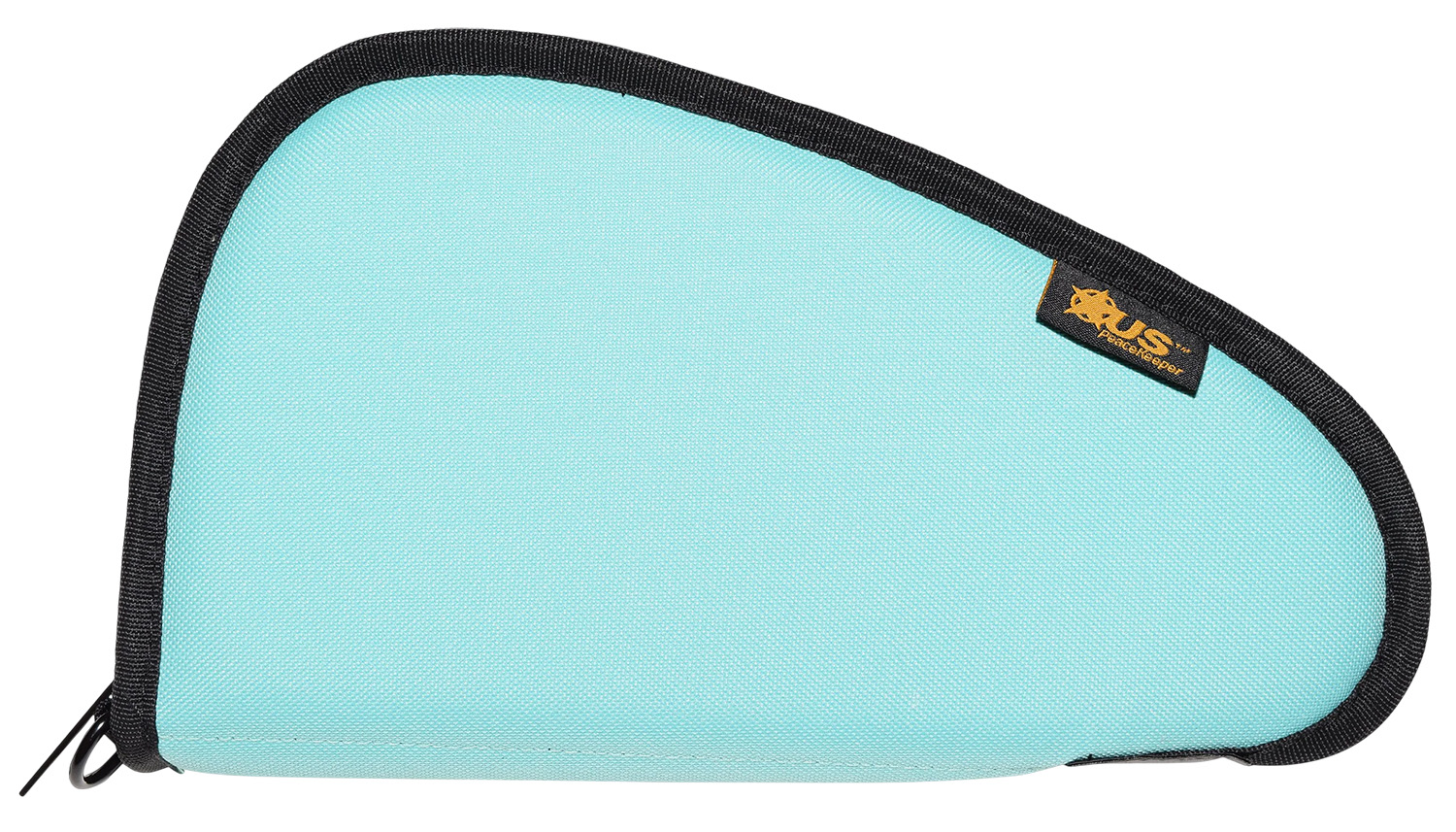 US PeaceKeeper P21211 Pistol Case Robbin's Egg Blue Polyester Holds 1 Pistol