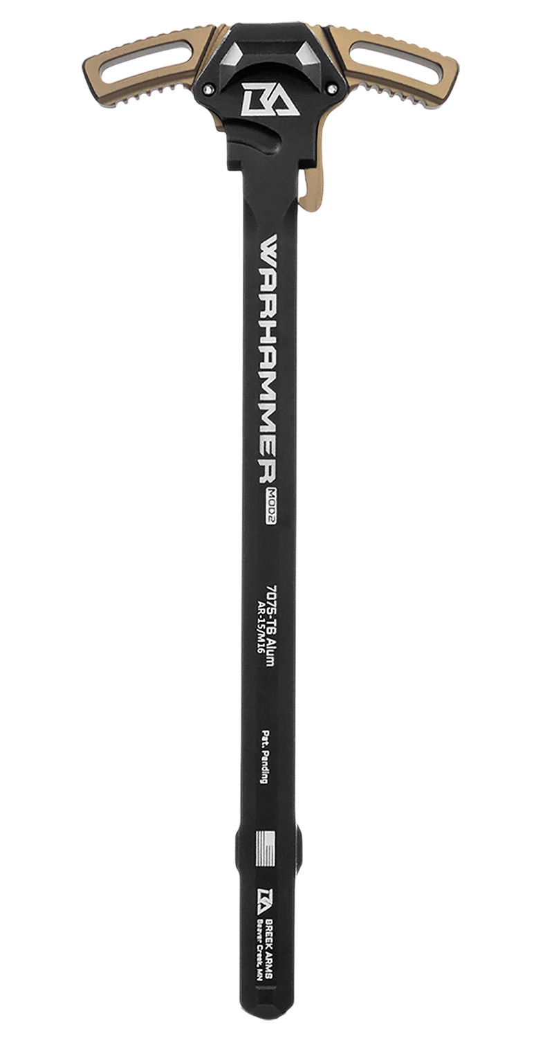 Breek Arms Warhammer Mod2 AR15 Charging Handle FDE