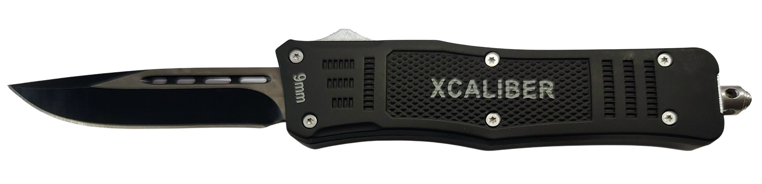 Xcaliber 9mm OTF Knife 3.25" 440C SS Blade