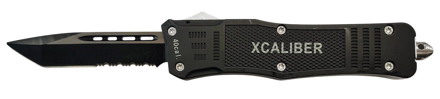 Xcaliber 40 Cal OTF Tanto Knife with 440C SS Blade