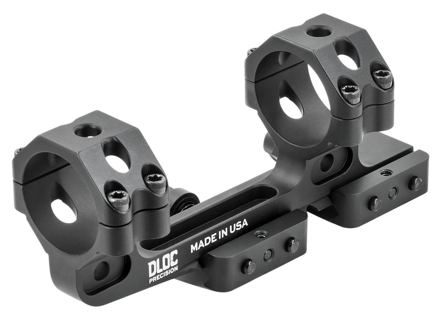 DLOC 34MM Cantilever Scope Mount - 1.63" Black