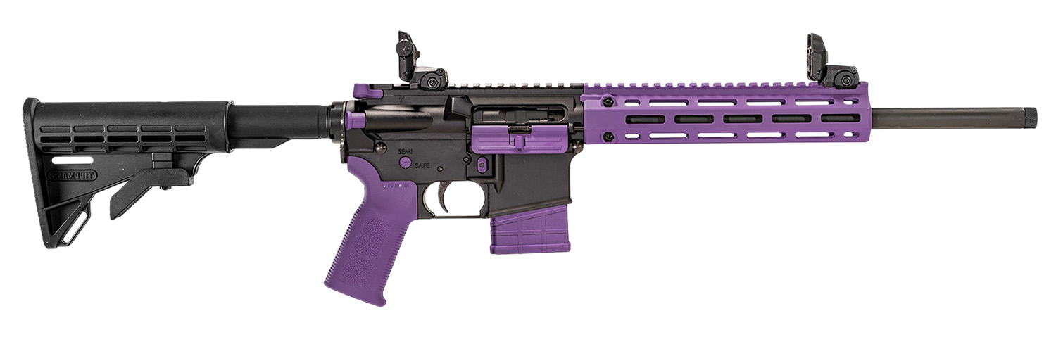 Tippmann M4-22 LTE .22LR Semi-Auto Rifle - Black/Purple