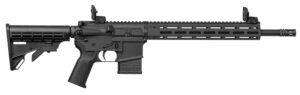 Tippmann Arms A101340 M4-22 Elite 22 LR 10+1 16" Black Parkerized Threaded Barrel, Matte Black Aluminum Receiver w/Picatinny Rail, M-LOK Handguard, Black Adj CAR15 Polymer Stock, Black Gen2 Grip, Righ