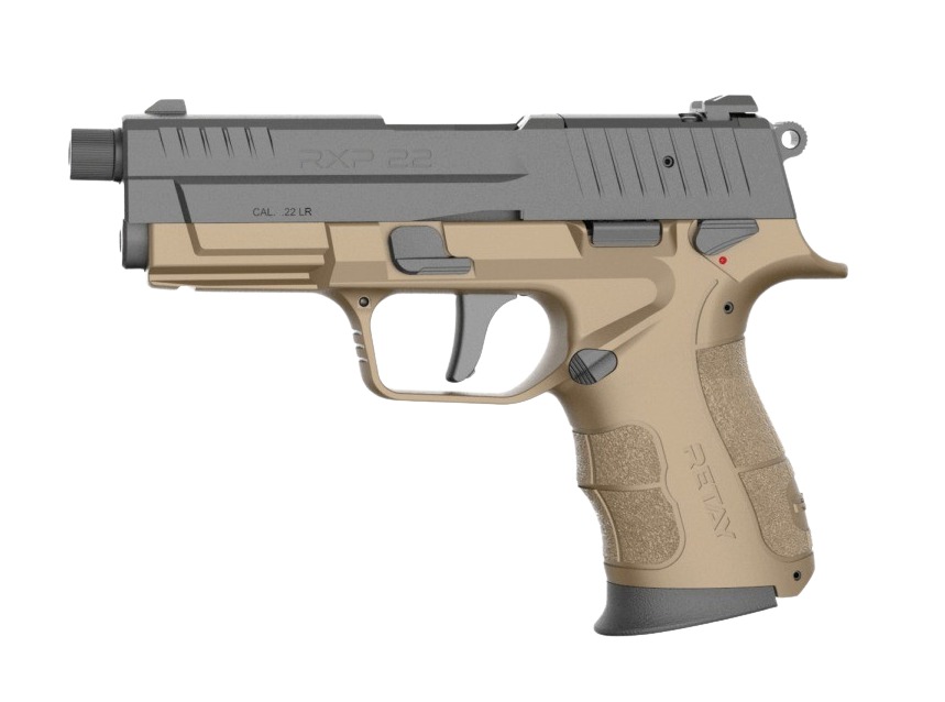 Retay RXP 22 LR Handgun with Threaded Barrel