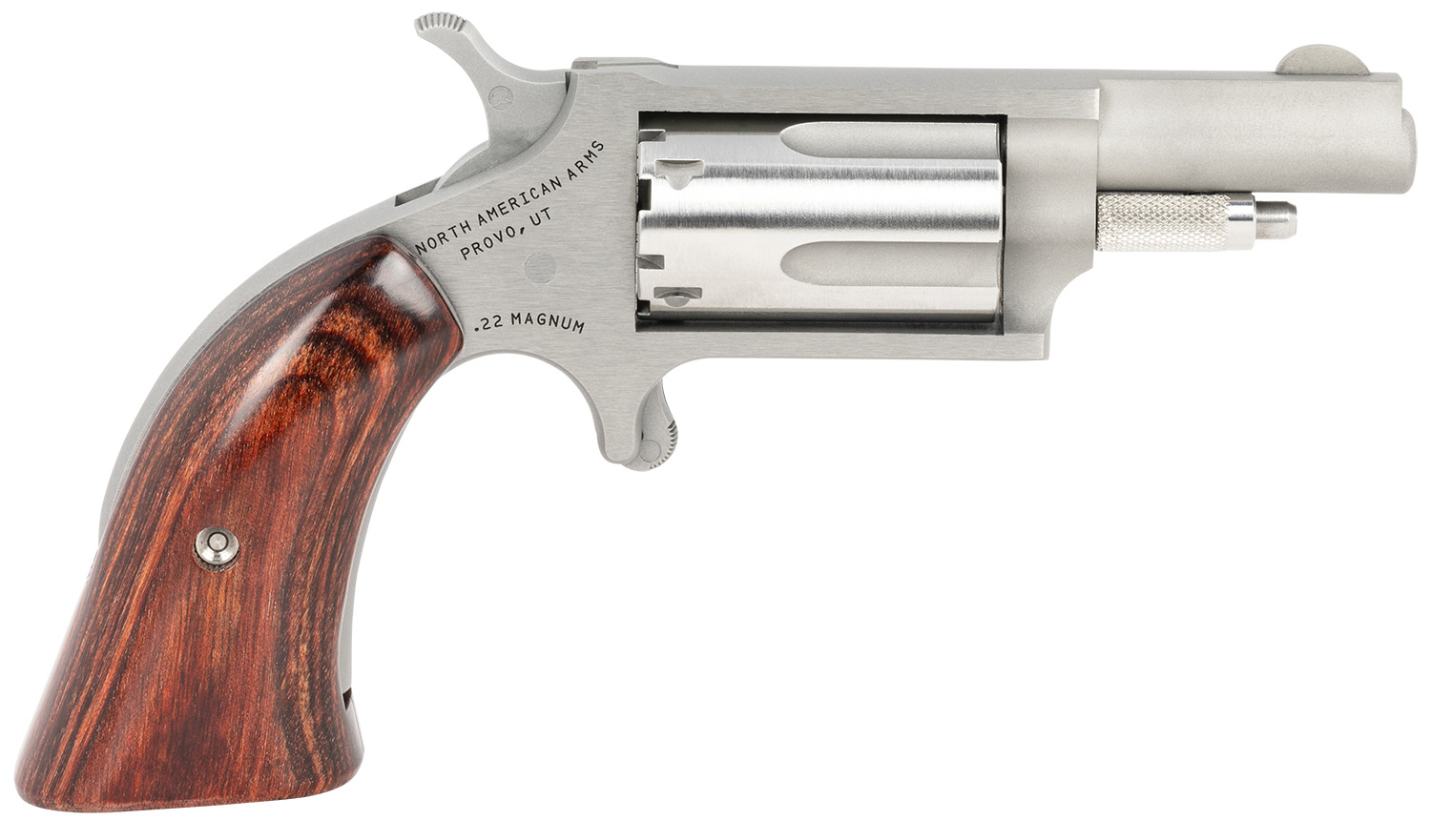 North American Arms 22 WMR Mini-Revolver - 5 Shot Stainless