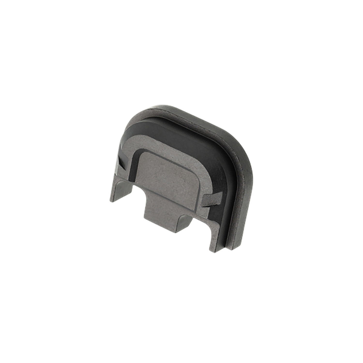 Tyrant CNC TDG5SPBLACK Slide Cover Plate Chevron Design Glock Gen5 Black Aluminum