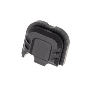 Tyrant CNC TDG43X48SPBLACK Slide Cover Plate  Chevron Design Glock 43x/48 Black Aluminum