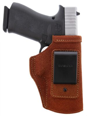 Galco STO226R Stow-N-Go  IWB Natural Steerhide Fits Glock 19 Gen1-5 Right Hand