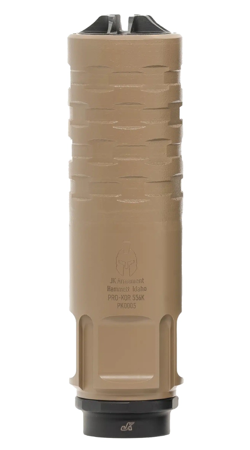 JK Armament PRO-KOR 5.56mm FDE Suppressor