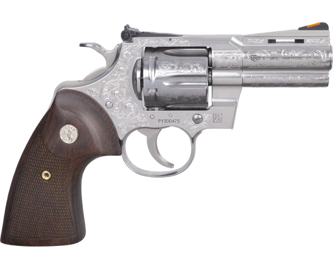 Colt Python SP3WS-SE .357 Magnum Engraved Revolver