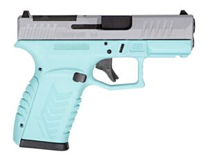 Derya DY9Z 9mm Handgun 3.5" Barrel 15 Rounds Blue/Silver