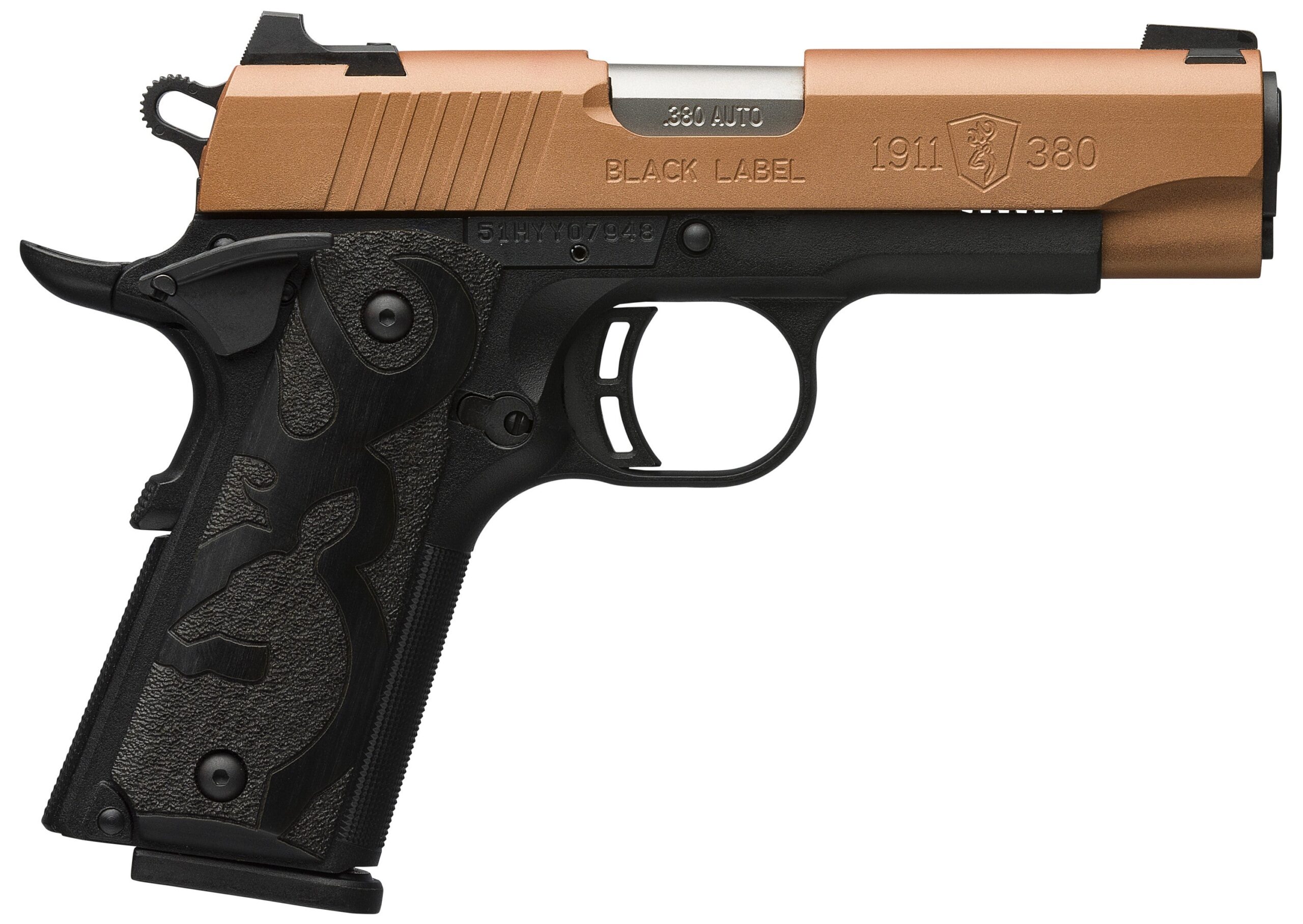 Browning 1911-380 .380 ACP Copper Pistol 3.63" Barrel