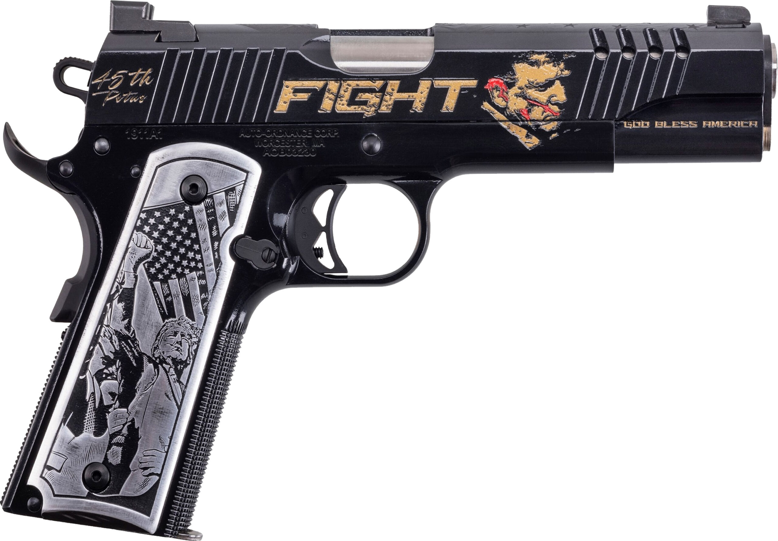 Auto-Ordnance Trump Fight 1911 .45 ACP Pistol