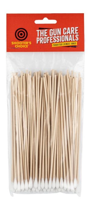 SHOOTERS SHF-241-100B GUN CLEANING SWABS     100PK