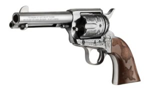 Pietta Cowpoke .357 Magnum Revolver 4.75" Nickel Finish