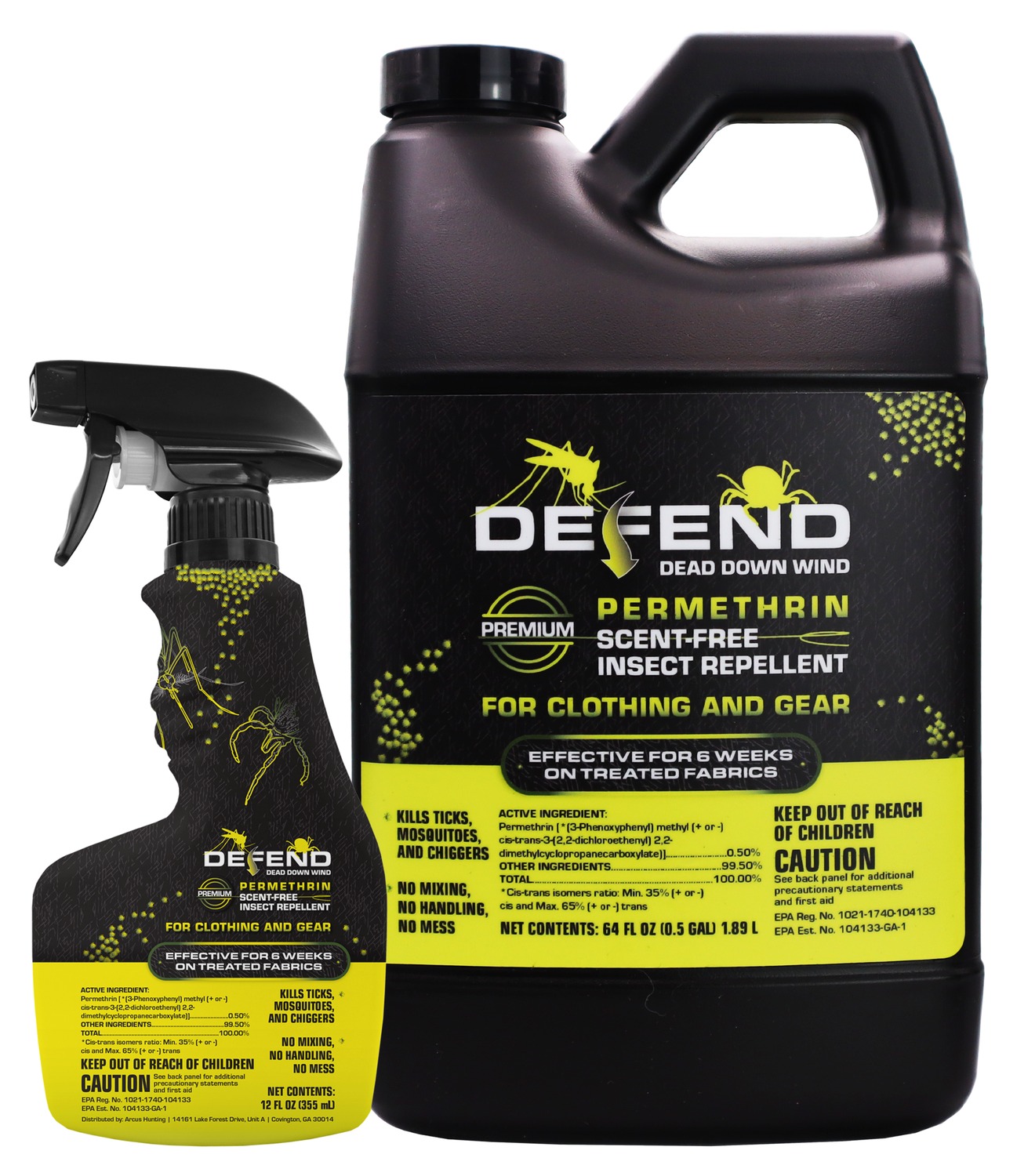 DEFEND 70010  PERMETHRIN CLOTHING SPRAY