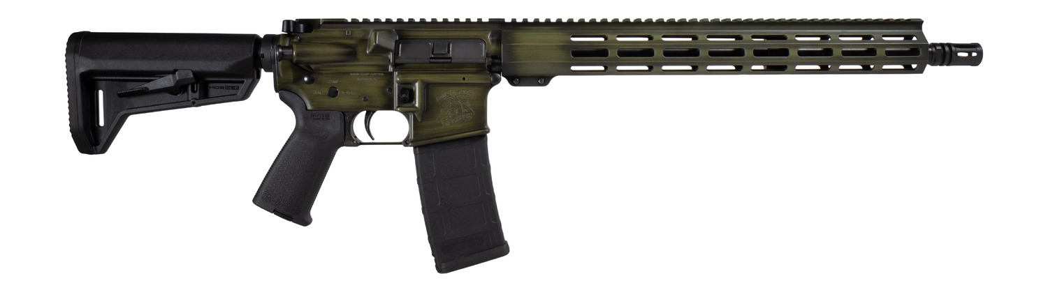 Shark Coast Tactical Distressed 5.56 NATO AR Rifle