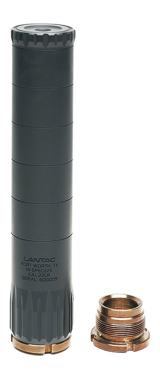 Lantac M-SPEC22S .22 LR Aluminum Suppressor