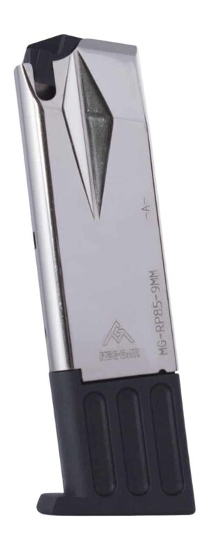 Mec-Gar 9mm 10-Round Nickel Magazine for Ruger