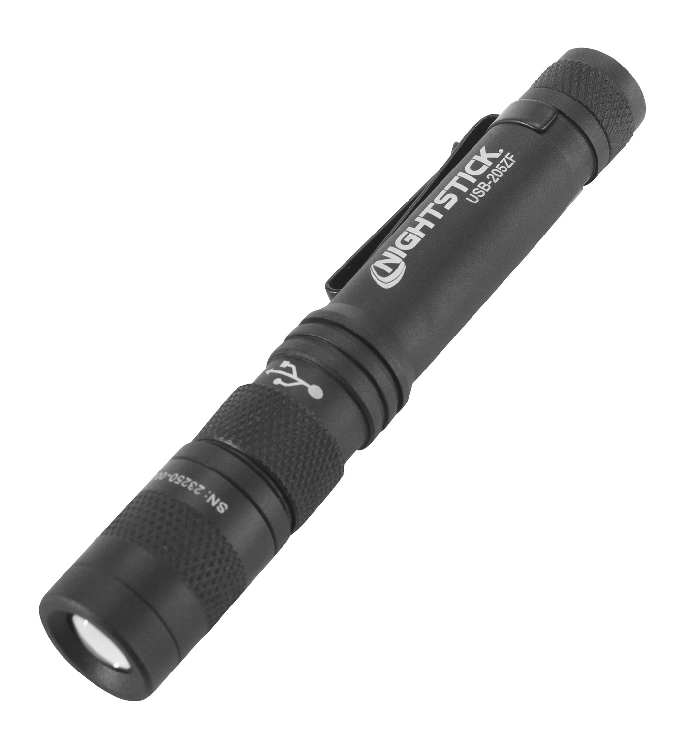 Bayco USB-205ZF Metal USB Zoom Focus Flashlight