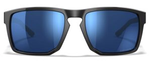 Wiley X Apex Captivate Shooting Glasses - Blue/Gloss Black
