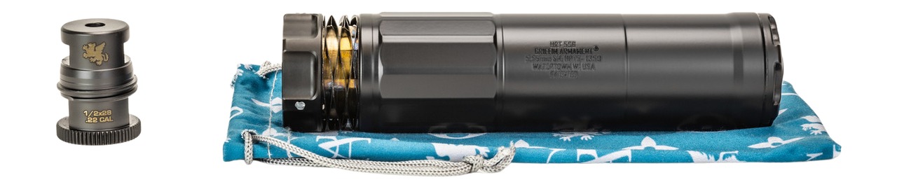 Griffin Dual-Lok HRT 5 Suppressor for .223/5.56