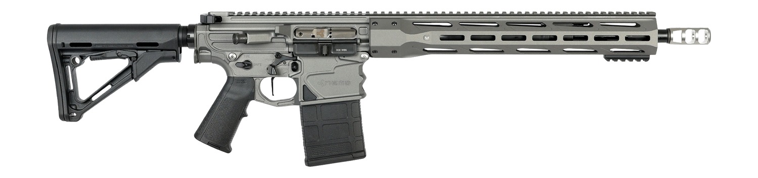 Nemo Arms XO308-16SS XO Steel 308 Win 20+1 16" Black Threaded Barrel, Tungsten Anodized Aluminum Receiver w/Picatinny Rail, M-LOK Handguard, Magpul CTR Black Polymer Stock, Black Magpul MIAD Grip, Amb